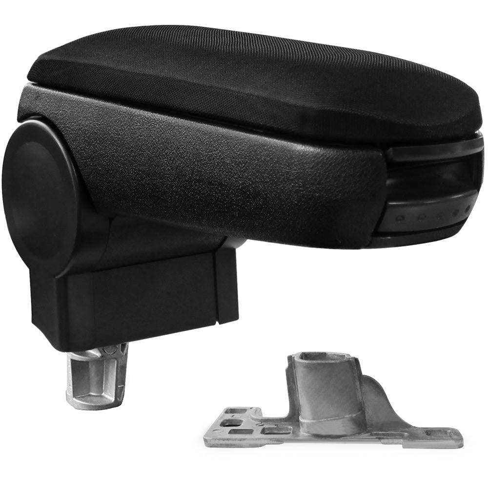 Bracciolo centrale per Volkswagen Passat B5 con scomparto imbottito in tessuto nero tipo 1 03_0000726