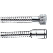 FLEX IN OTTONE DOPPIA AGGRAFFATURA  CONO PER STOP SICUREZZA- cm 125 - Cromo- BOSSI- pezzi 1