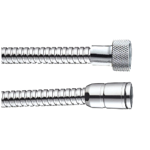 FLEX IN OTTONE DOPPIA AGGRAFFATURA  CONO PER STOP SICUREZZA- cm 125 - Cromo- BOSSI- pezzi 1