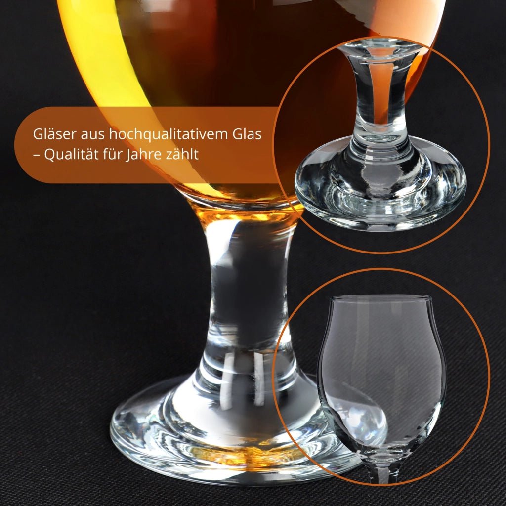 Set di 6 bicchieri da 570 ml per birra, gin tonic KADAX