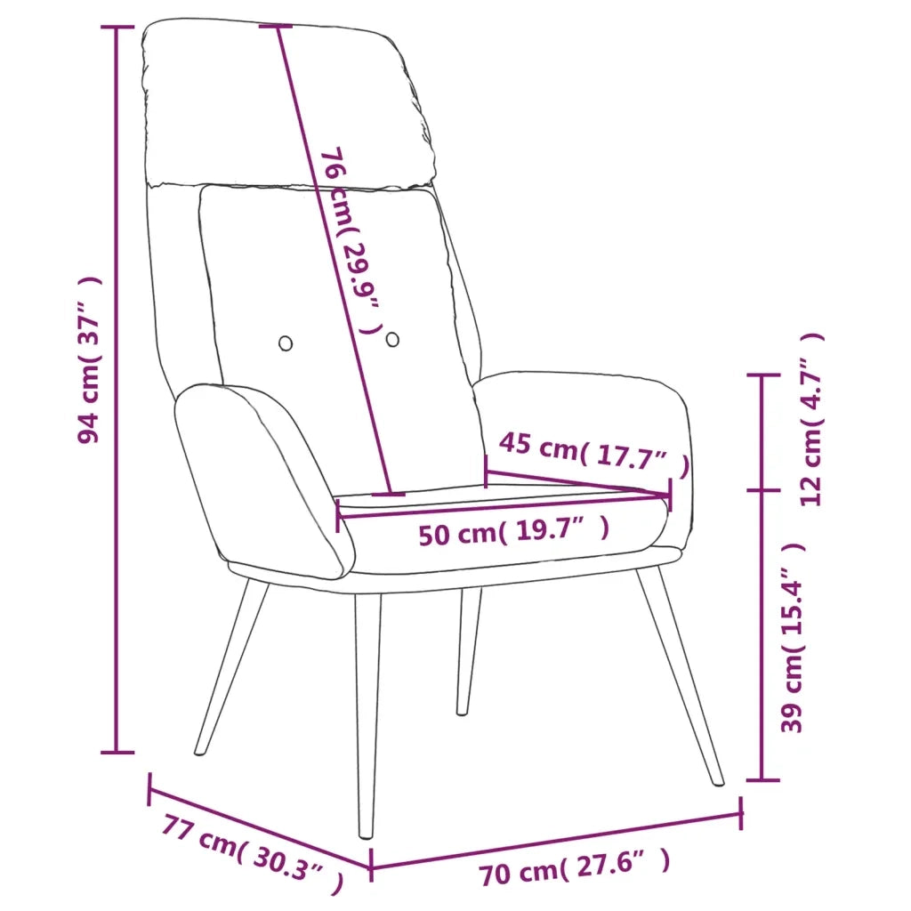 Poltrona Relax Marrone in Similpelle Scamosciata 341279
