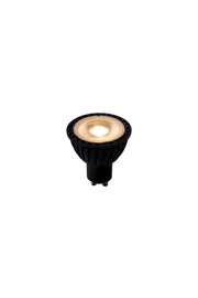 Lampadina LED GU10 nera 5W 2200K 320lm Lucide