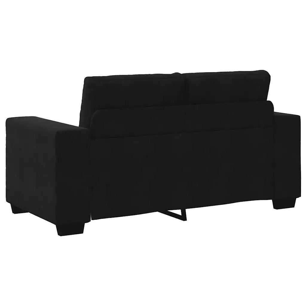 Divano Divanetto-Sofa Nero 120 cm in Velluto 897466