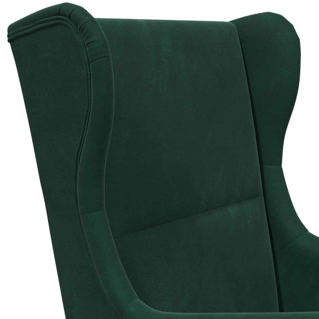 Poltrona Verde Scuro Velluto 42029865