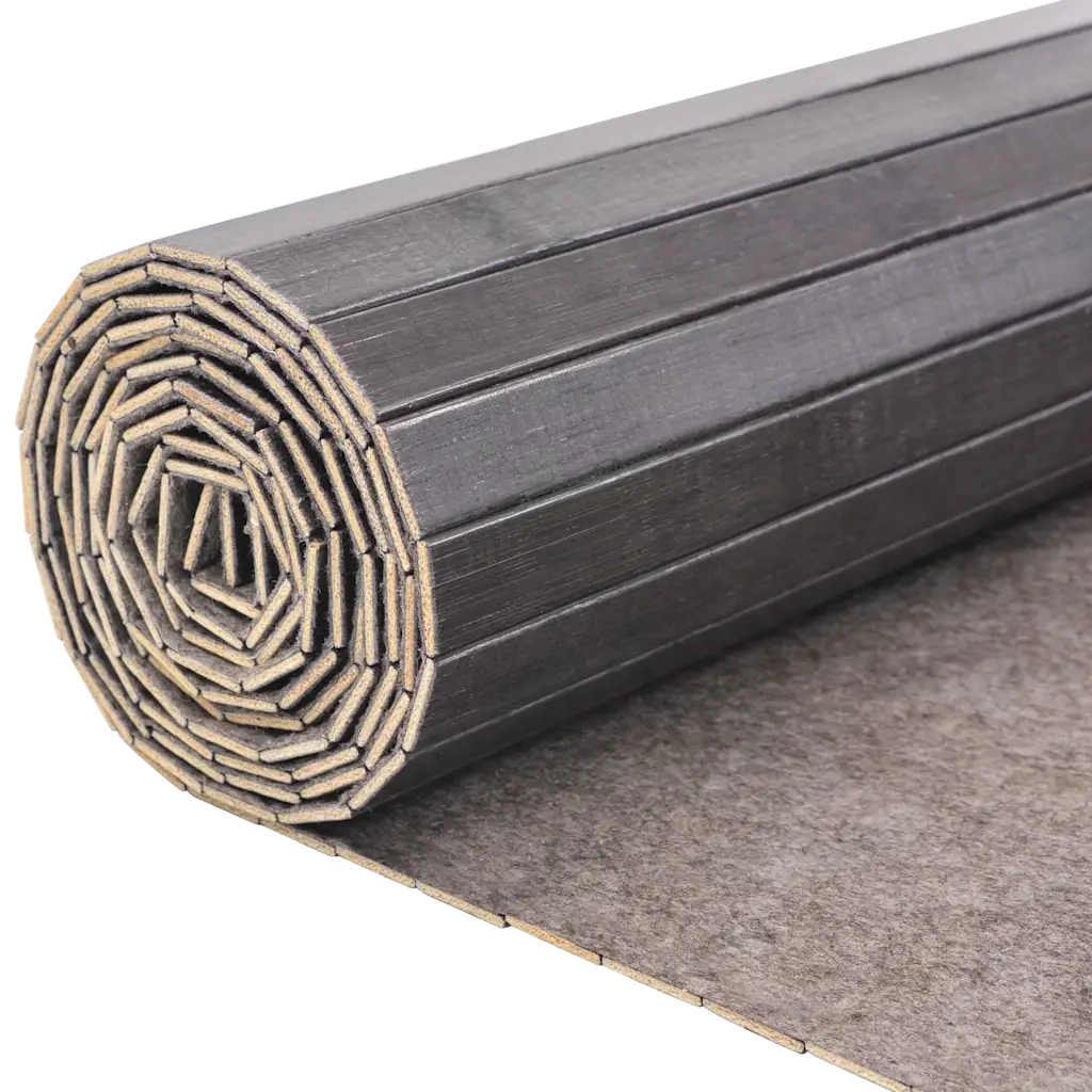 Divisorio per Stanza in Bambù Grigio Larghezza 250 cm Altezza 165 cm 244611