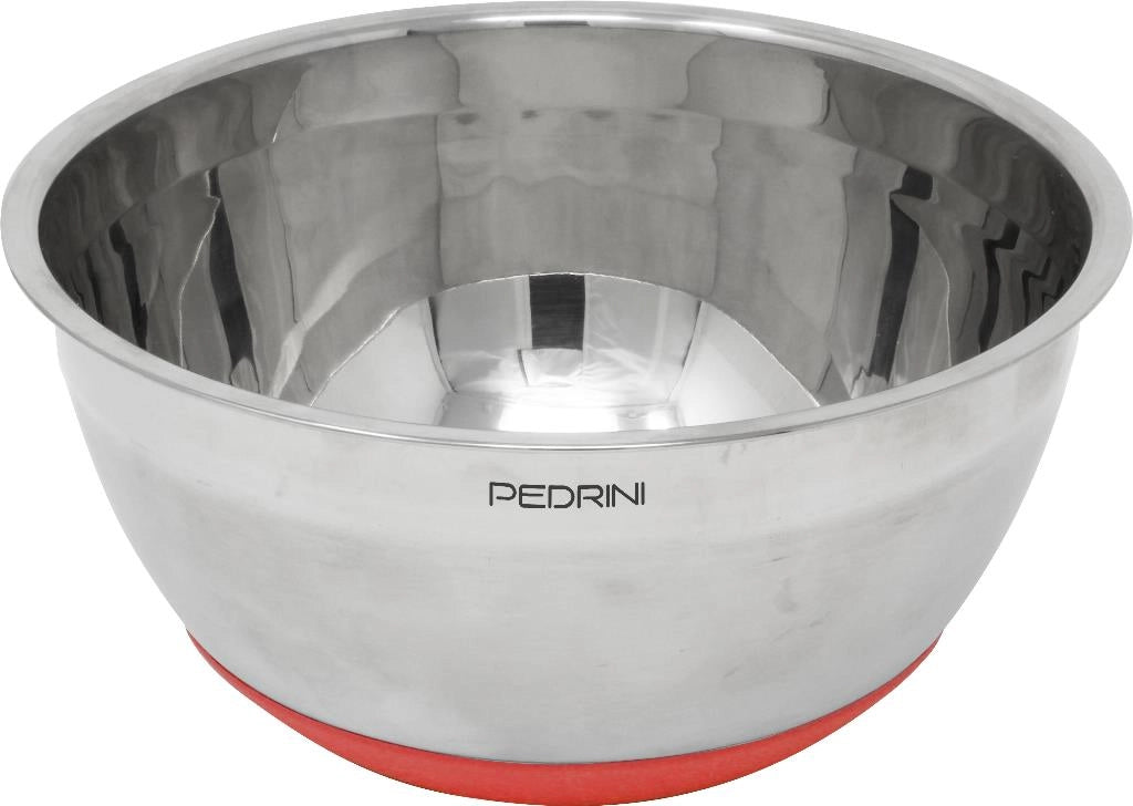 Insalatiera - ciotola inox e silicone 24 cm pedrini
