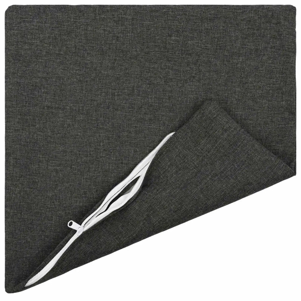 Federa 2 pcs HEERLEN Grigio Scuro 30 x 30 cm 907335
