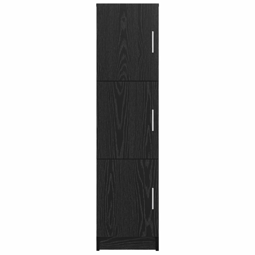 Credenza Rovere Nero 31.5 x 32 x 122.5 cm 869347