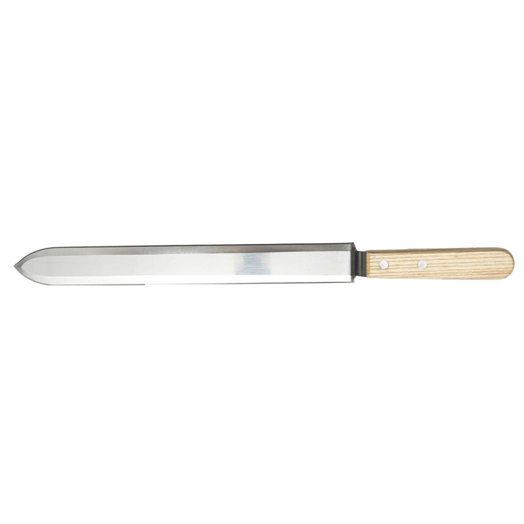 DISOPERCOLATORE lama liscia acciaio inox 400 mm Coltello Disopercolatore lama liscia