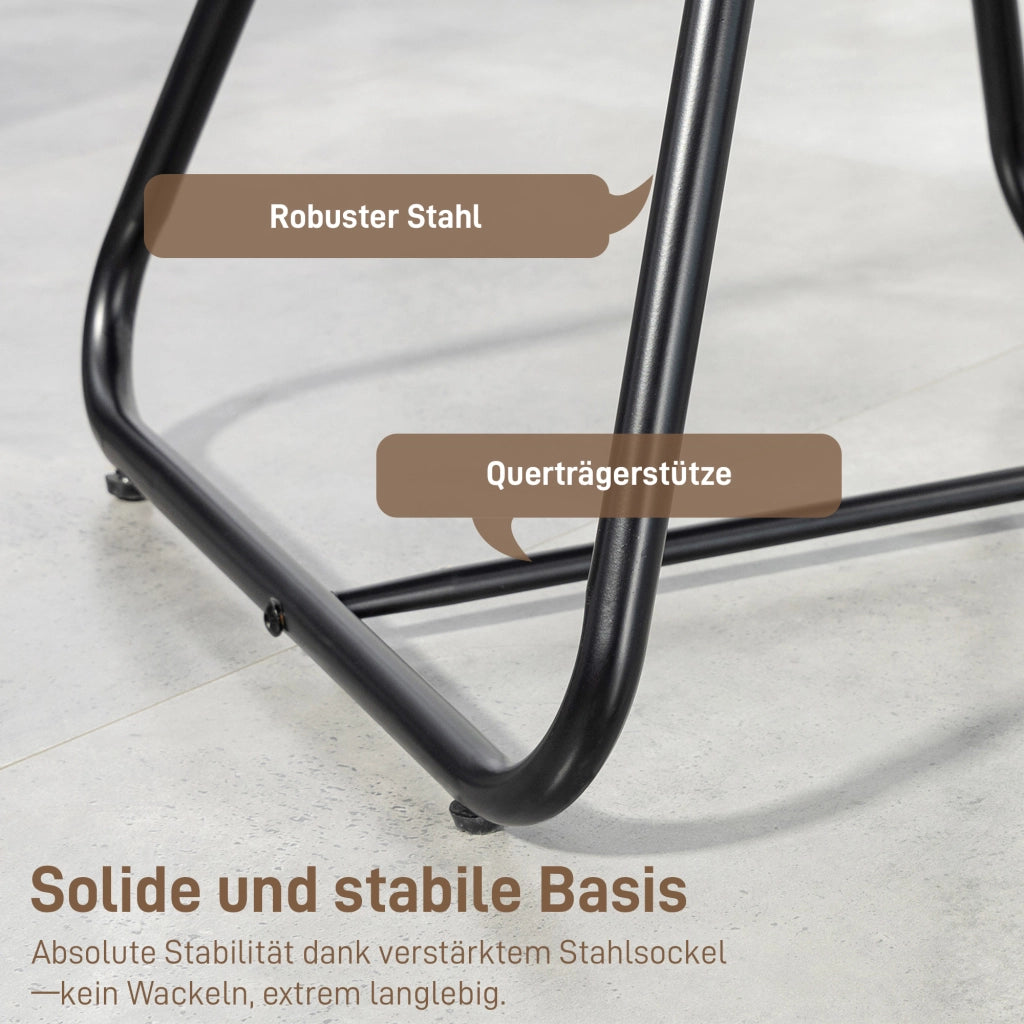 Sedia da ufficio con braccioli e supporto lombare ¨C Minimal ¨C Nero