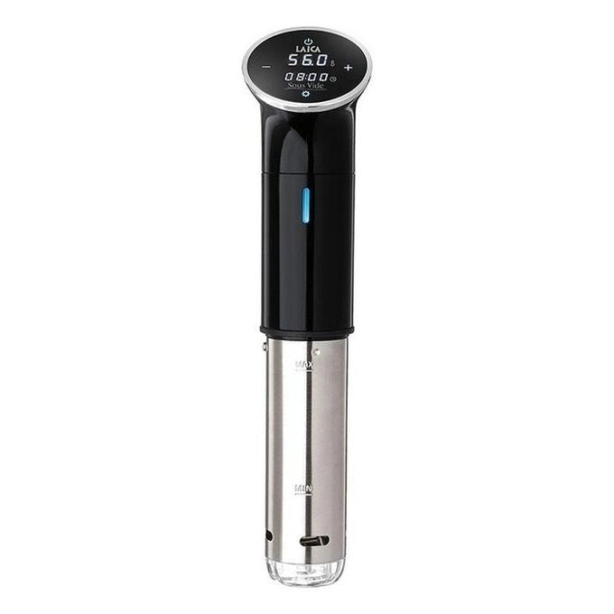 Laica SVC107L Sous Vide Termocircolatore a immersione 1200 W da 25°C a 95°C 6-15 L Timer Touch display LED colore Nero Acciaio inox