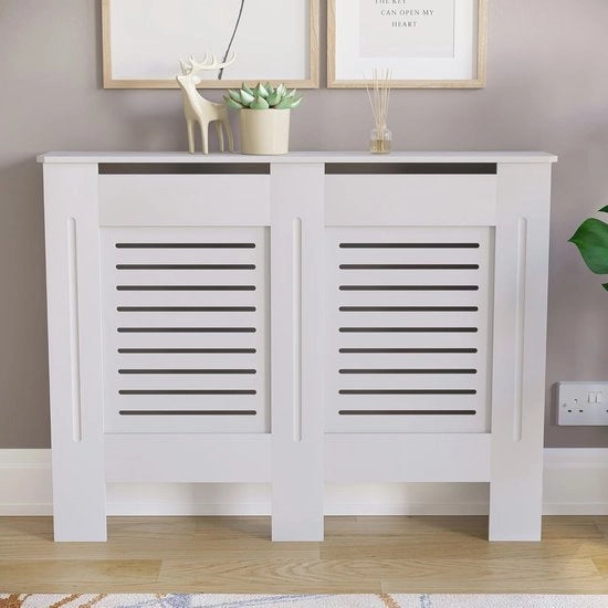 Decorazione radiatore in MDF bianco - Ideale per ogni stanza