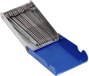 Set di lima per chitarra 22 stecchi - Acciaio inossidabile/Carbonio - Disegno universale - Adatto per strumenti a corda - Formato compatto - Accuratezza ponte/cura manico - Set di lima