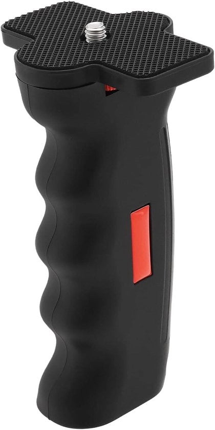 Stabilizzatore per fotocamera con vite 1/4 pollice compatibile con fotocamere DSLR, luce video LED, smartphone, 6,35mm vite giroscopio.