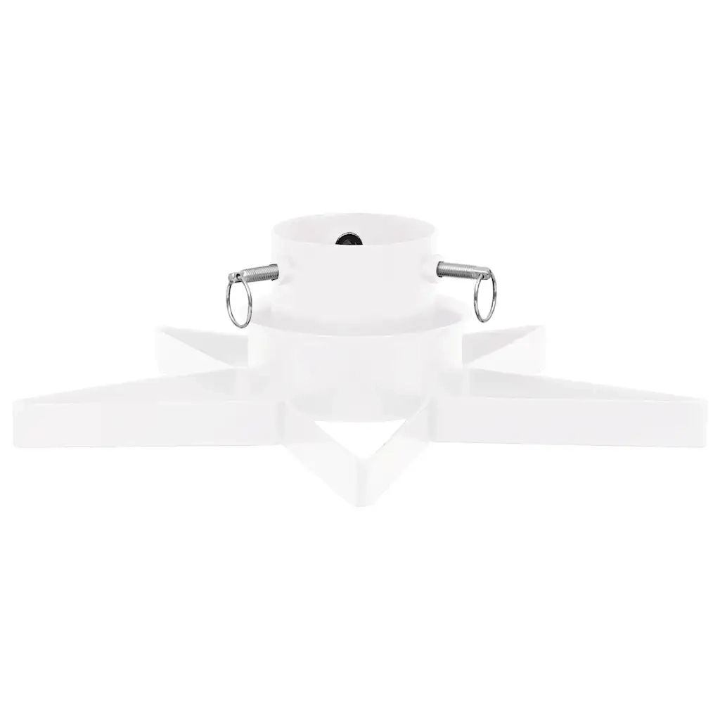 Base per Albero di Natale Bianca 47x47x13,5 cm cod mxl 64790