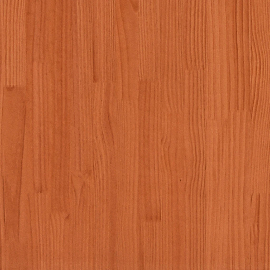 Cassetti per Letto 2 pz Marrone Cera in Legno Massello di Pino CFW1973604