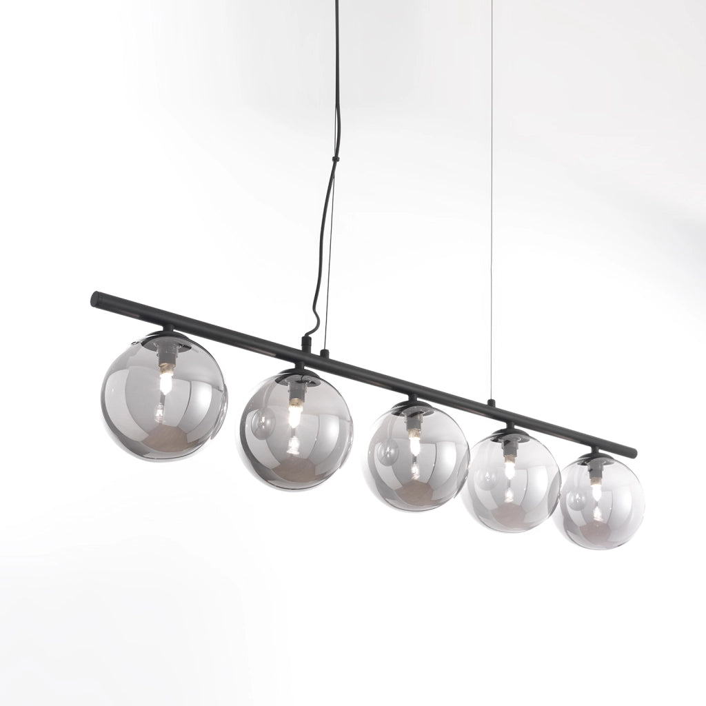 Lampadario EDERA nero