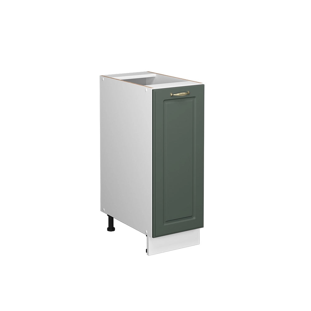 Vicco Armadio cucina dispensa alto Verde-oro Country House 30 cm senza piano di lavoro