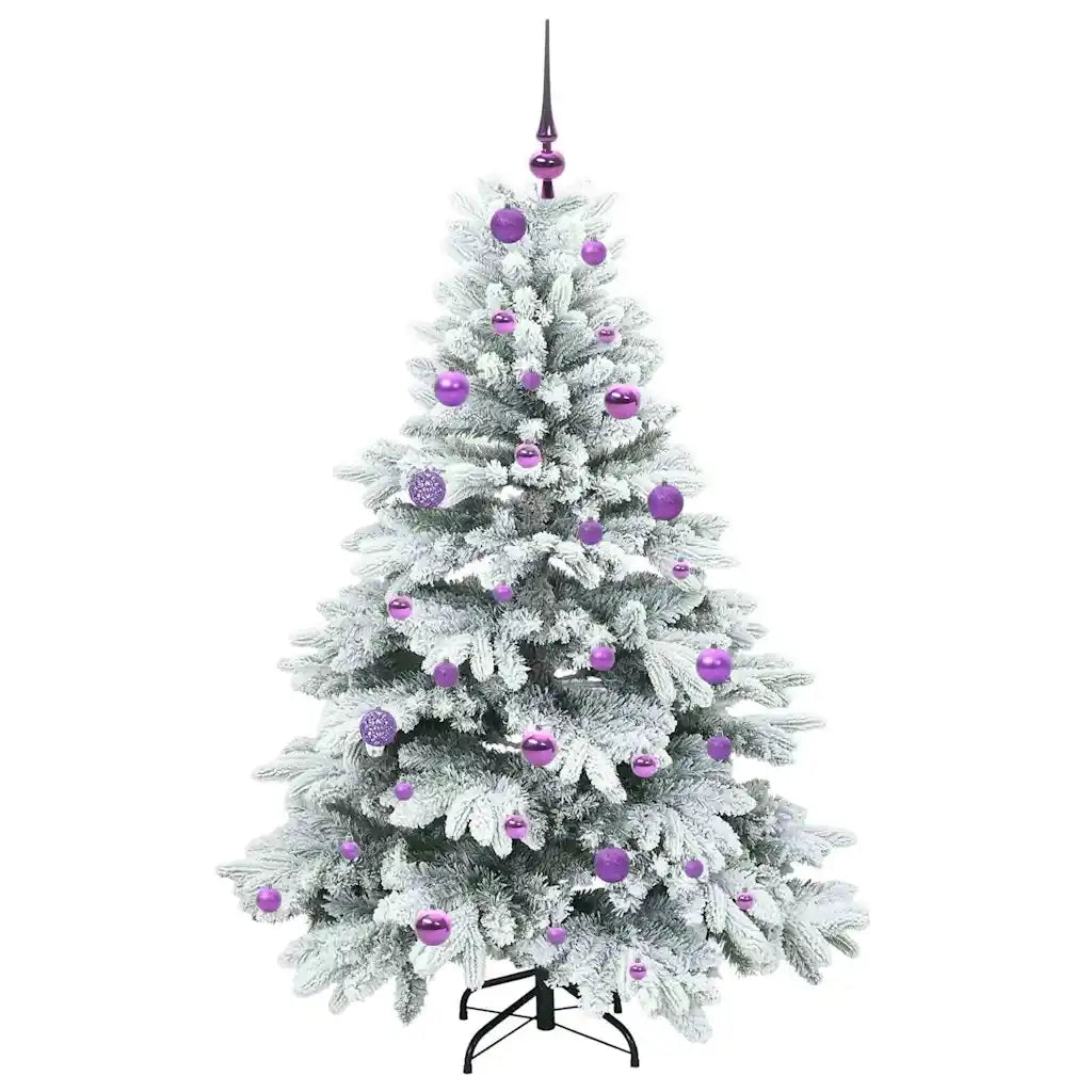 Albero di Natale artificiale con 150 LED Bianco 150 cm PE e PVC 3397607