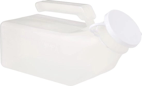 Urinoir portatile per uomini con coperchio - 100 ml di contenitore per urine per ospedali e cliniche