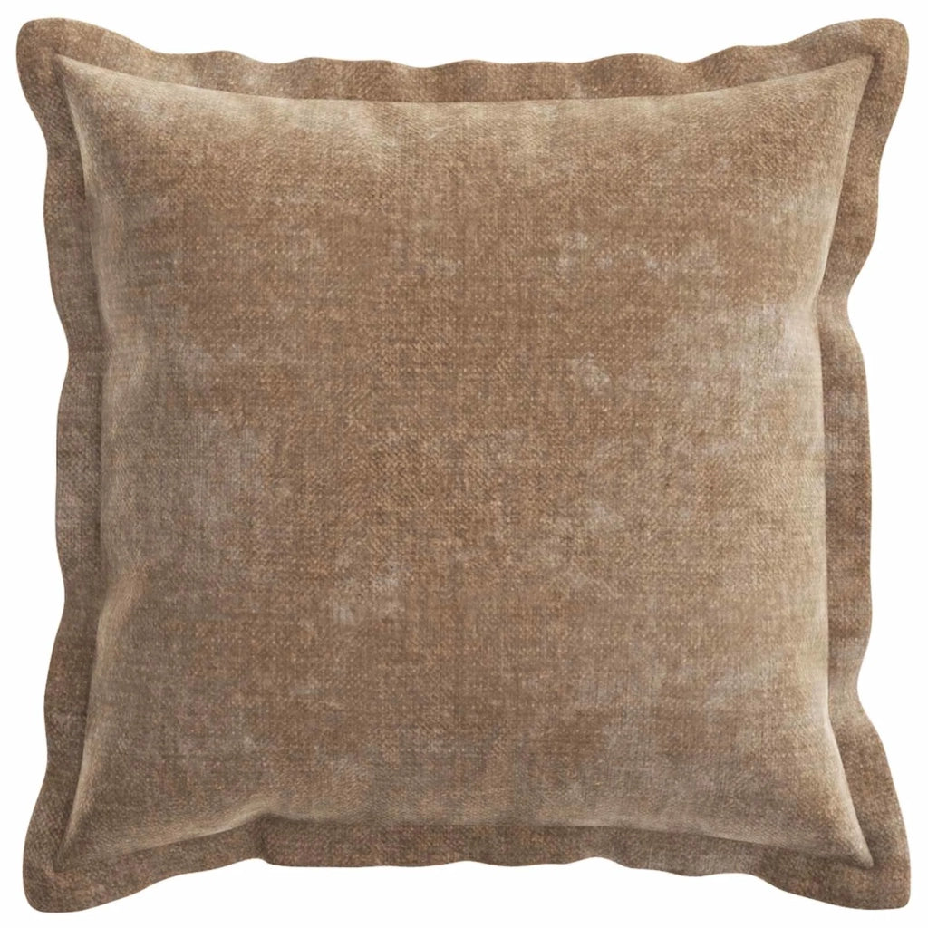 Federa 6 pz HOUTEN Marrone 40 x 40 cm Tessuto Chenille 916862