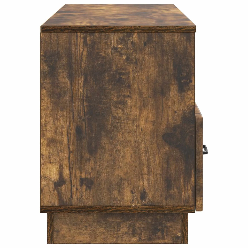 Mobile TV-Credenza per TV Rovere Fumo 102 x 34,5 x 47 cm Legno ingegnerizzato 676897