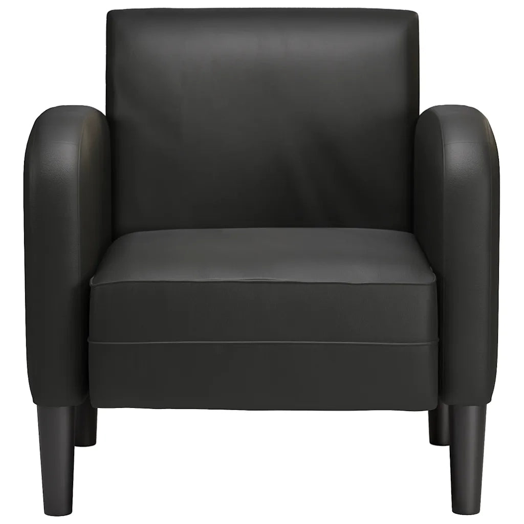 Divano Sedia con Braccioli Nero 54 cm in Similpelle 4100529