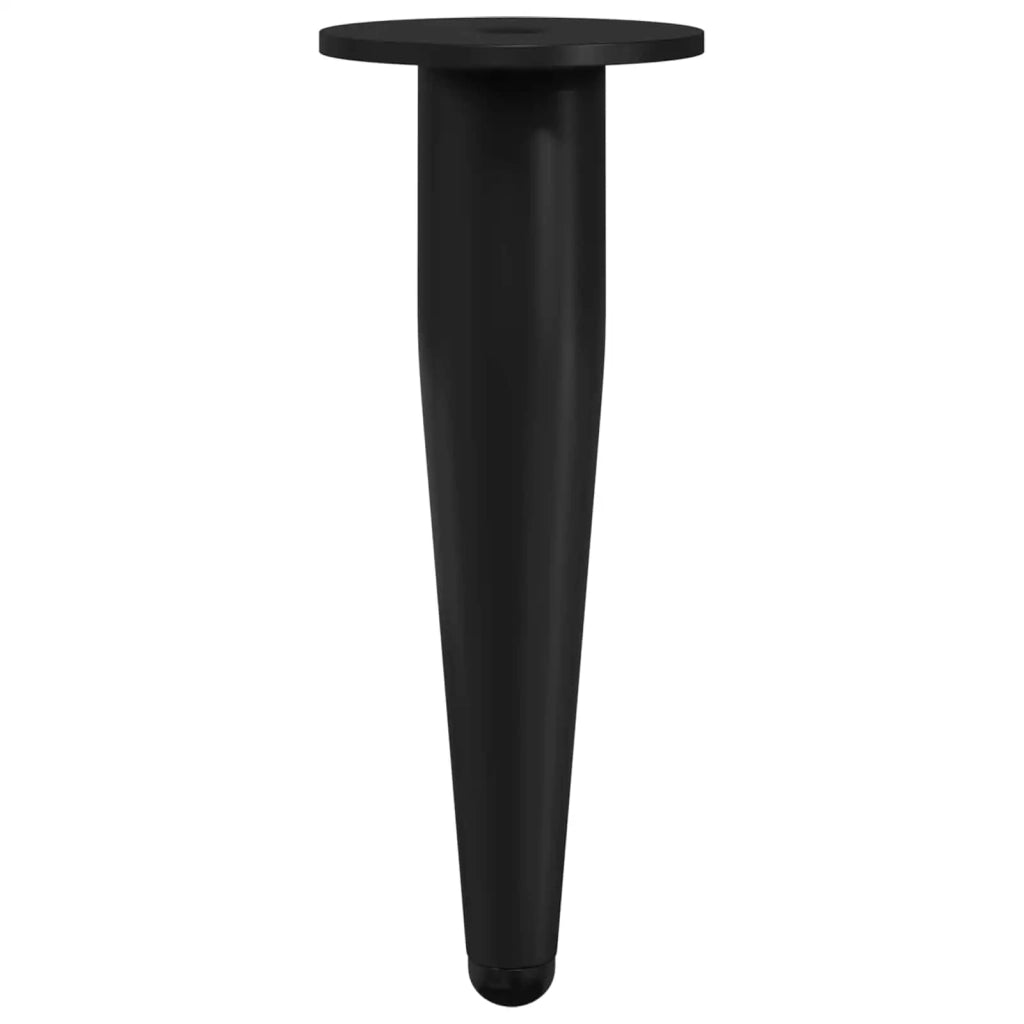 Piedini per mobili 12 pcs Nero Ø 40 x 98 mm Ferro 864801