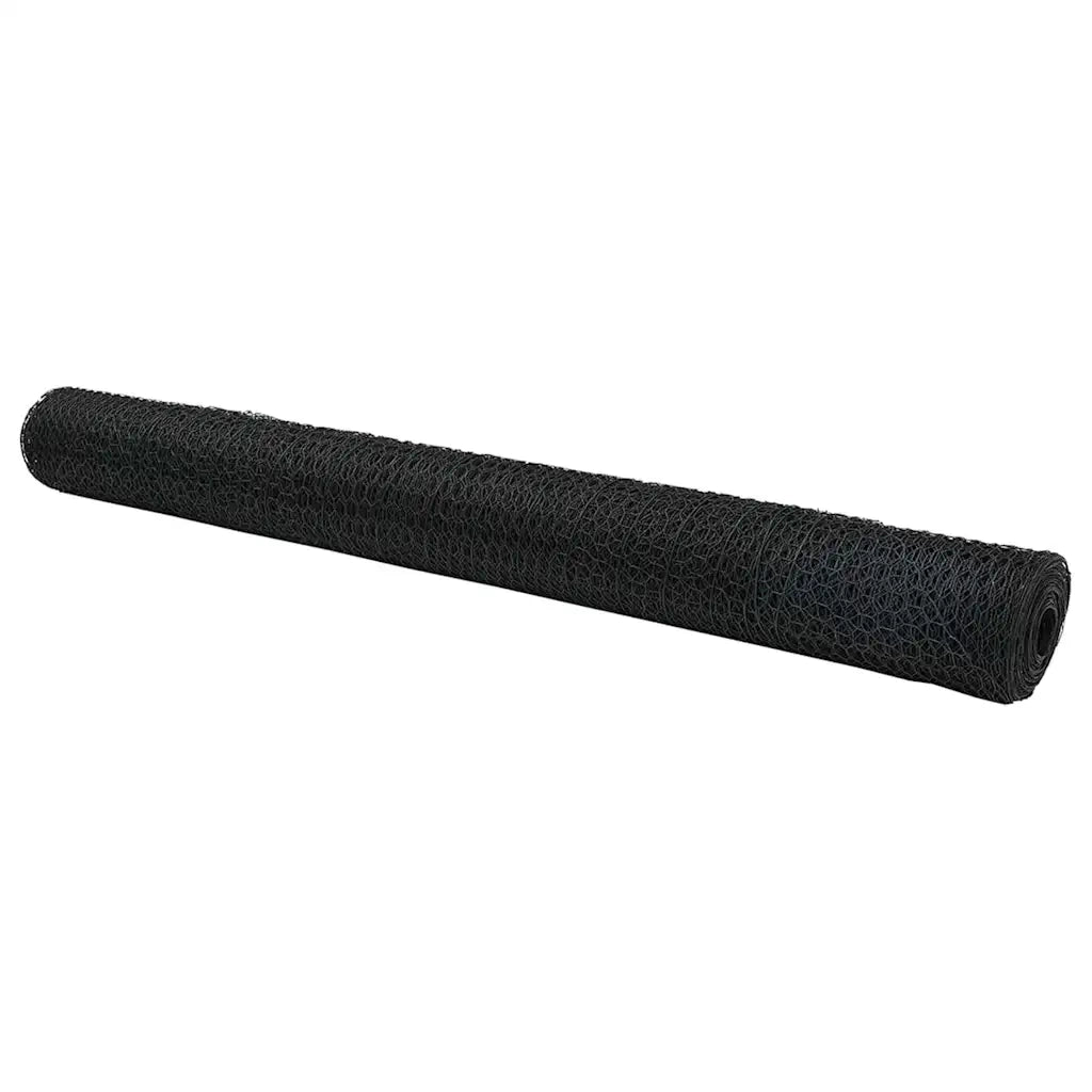 Recinzione Esagonale Grigio 1 x 100 m PVC 42005605