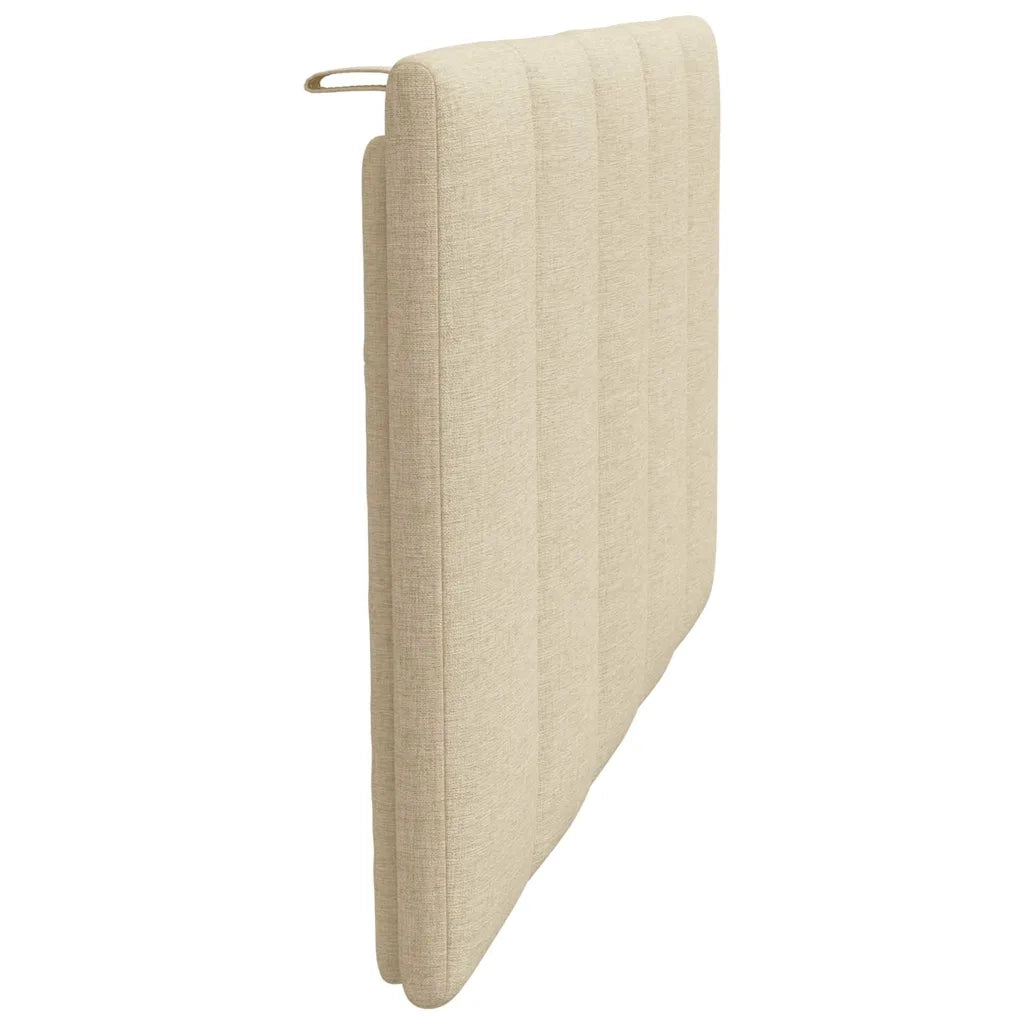 Cuscino Testiera Hanko Crema 80 cm in Tessuto 4019140