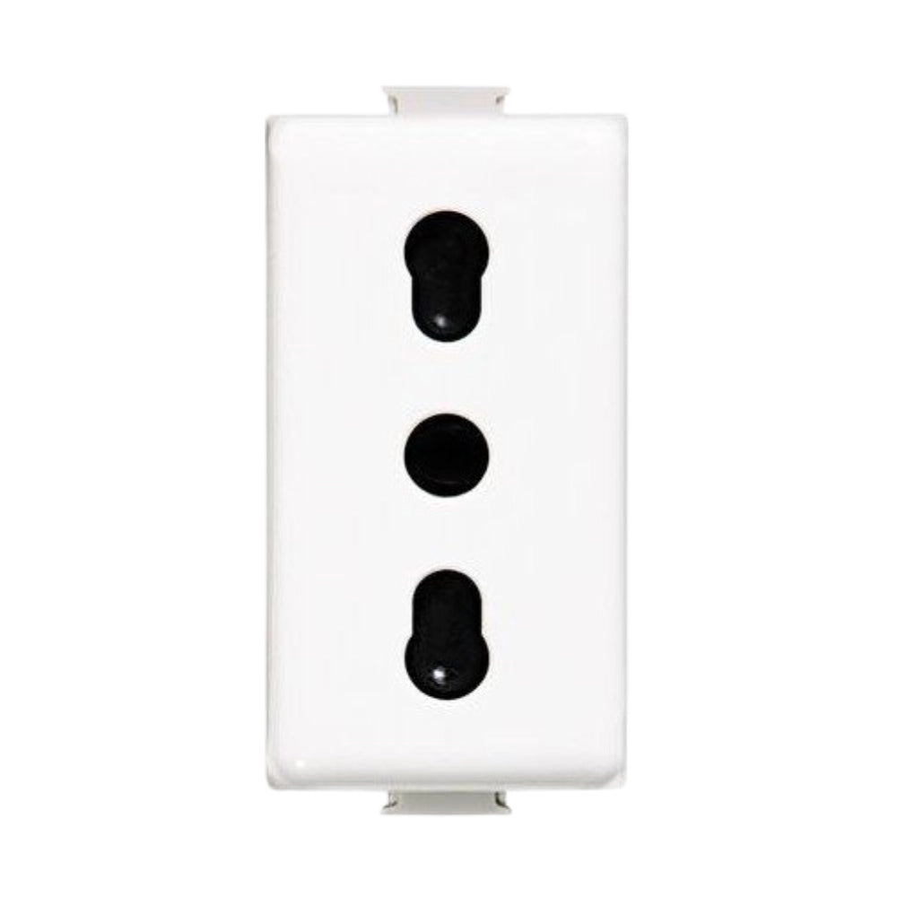 Biesse presa bipasso 2p+t 10/16a 250v compatibile bticino matrix come am5180