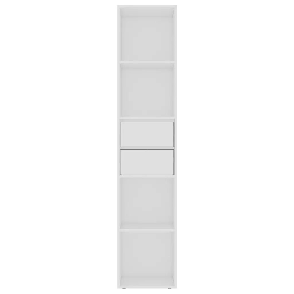 Libreria Bianca 36x30x171 cm in Legno Multistrato
