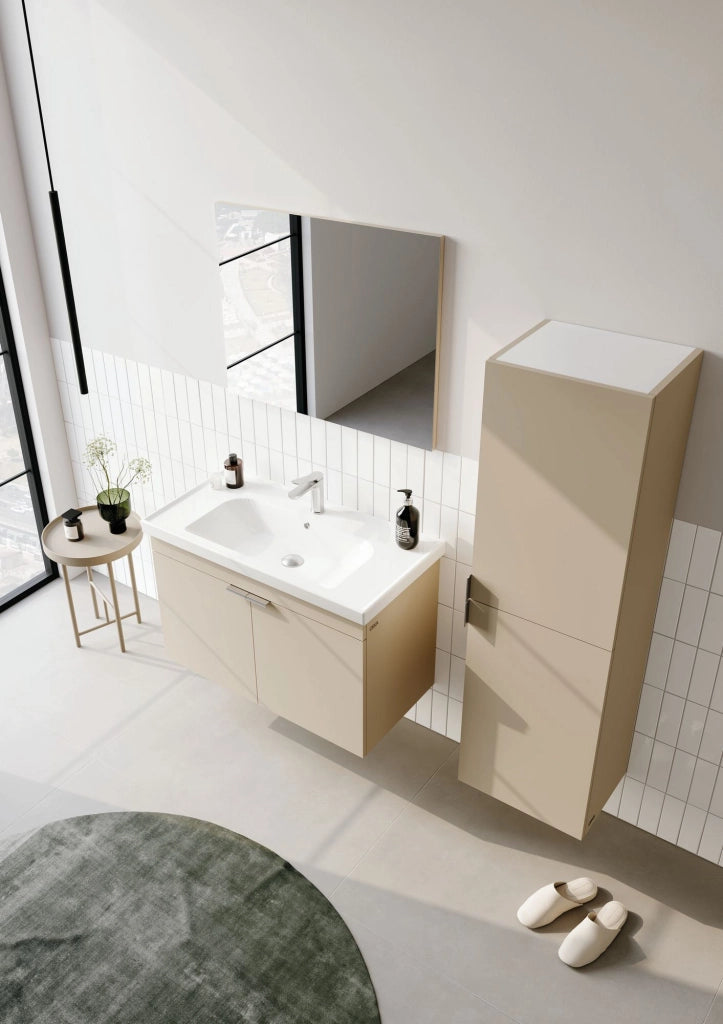 Mobile lavabo "Desna 90" - 90 x 45 x 58 cm - Sabbia