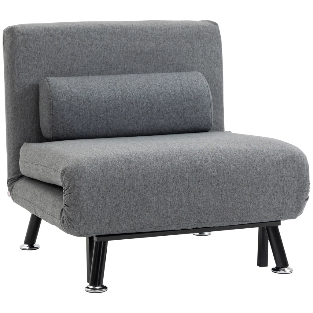 Poltrona Letto Klappbar ¨C Zephmum ¨C Grigio Scuro 75x70x75 cm