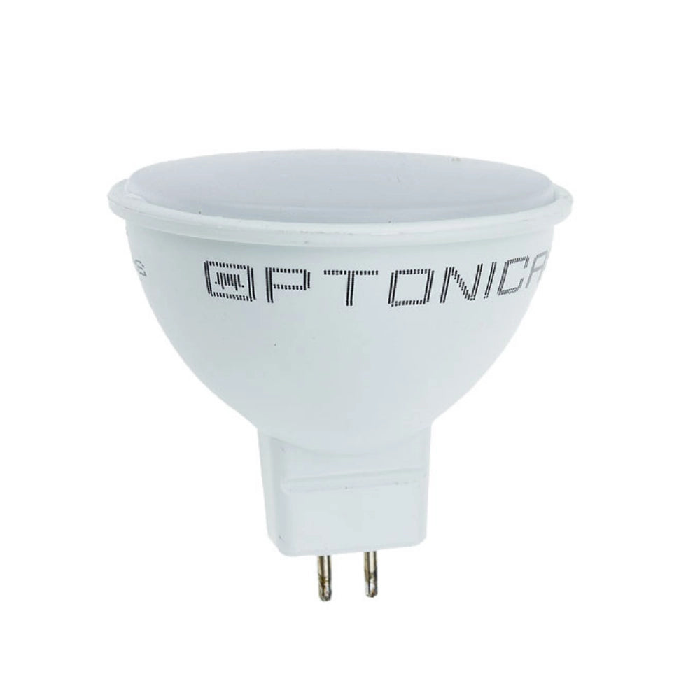 Lampadina dicroica led spillo gu5.3 7 watt risparmio energetico 6000k pezzi 10