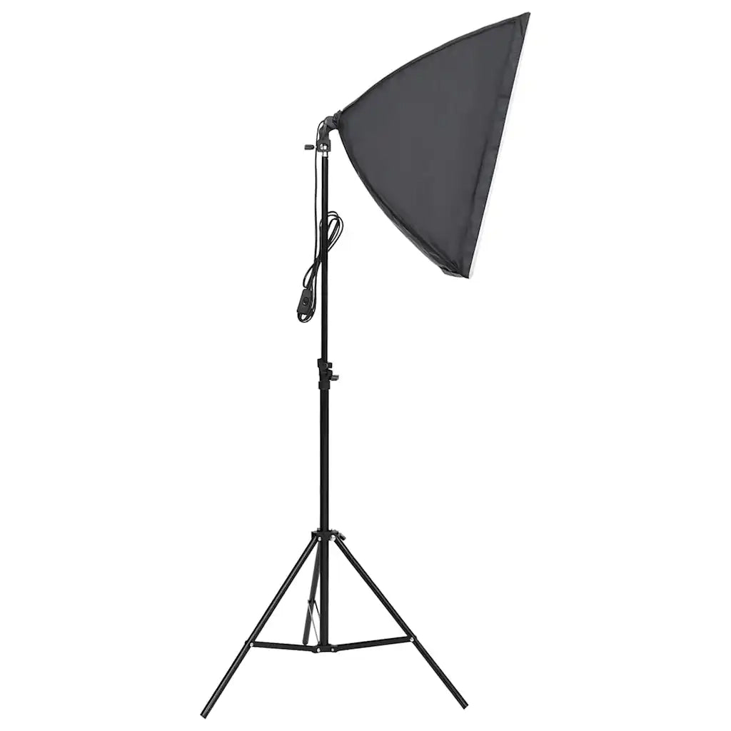Kit per Studio Fotografico con Set di Luci e Fondale 3094752
