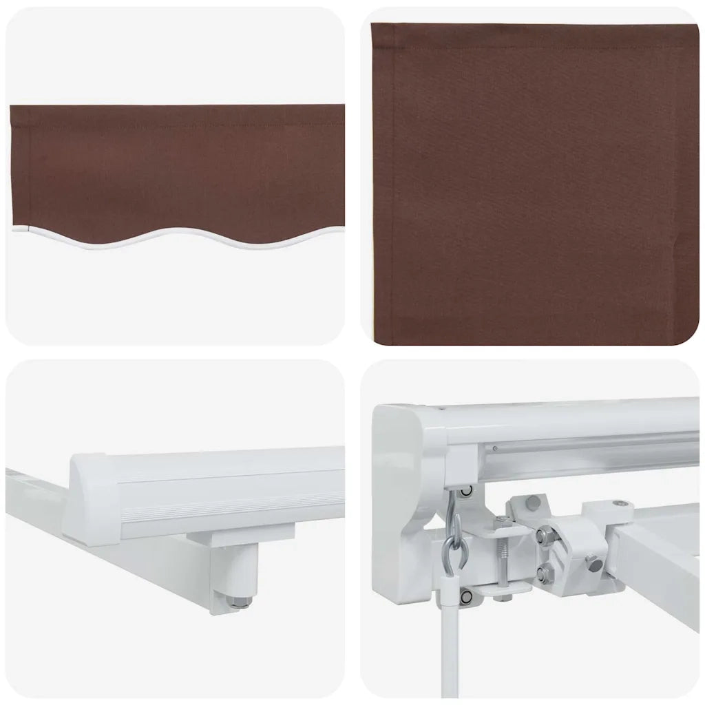Struttura della tenda Marrone 350 x 200 cm 3329673