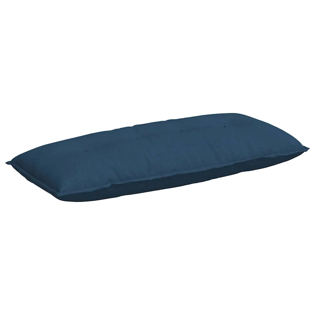 Cuscino per Schiena Blu 120 x 19 x 50 cm Tessuto 42014795