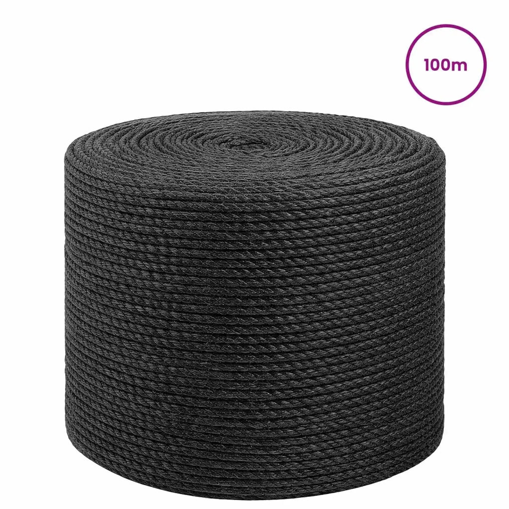 Corda | Fune di Juta 6 Nero 100% juta Tossa