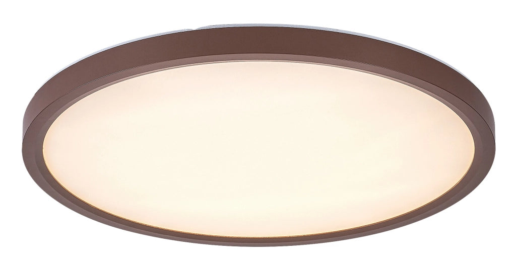 Plafoniera esterna LED 24W rotonda marrone Rabalux Lautrec