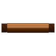 PROLUNGA FILETTATA IN PP- 3/4 x 30 cm- BUCCH- pezzi 1