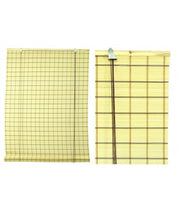 Tapparella midollino riga noce cm 200x300