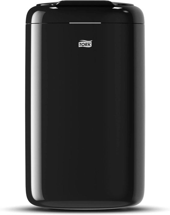 Contenitore di Rifiuti Compattabile - 5 Litri - Nero - Design Moderno
