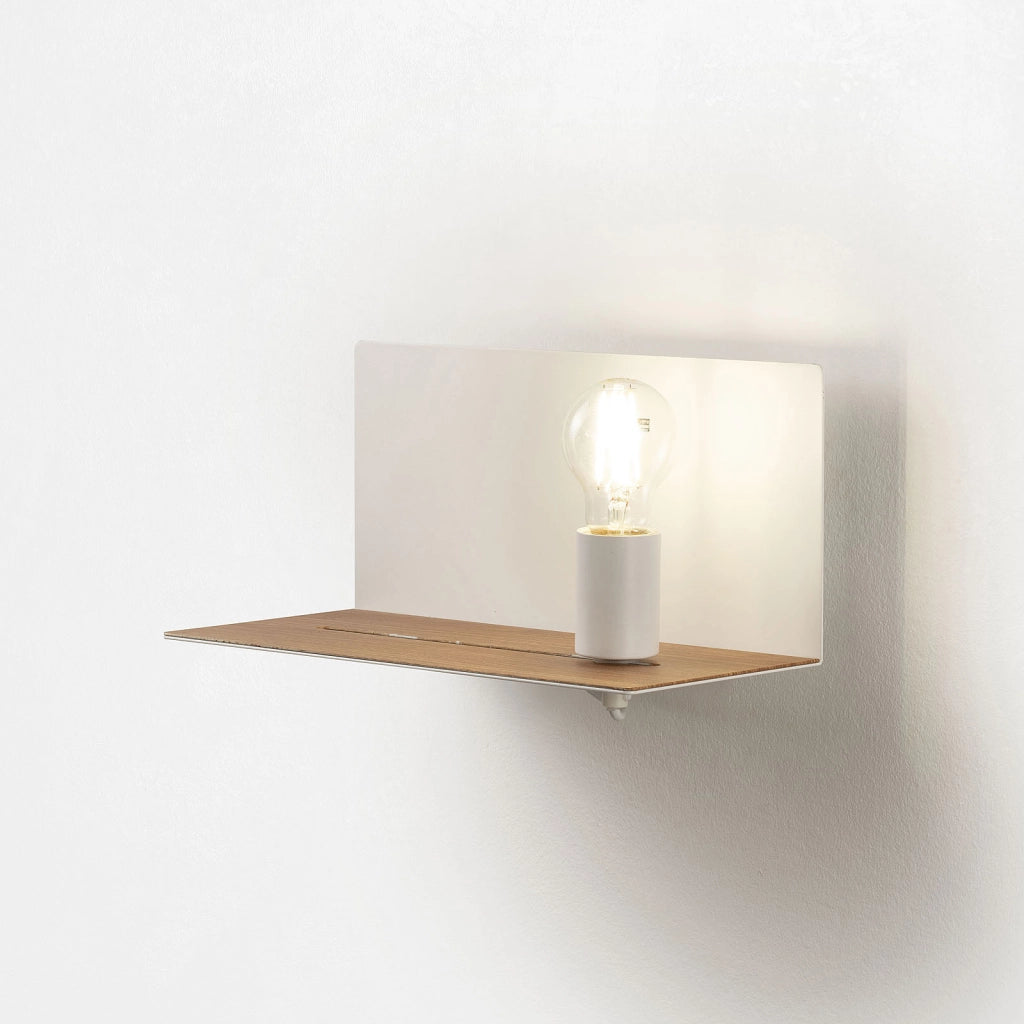 Applique con usb IVORY bianco