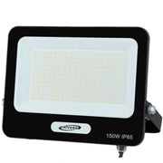Trade Shop - Faro Proiettore Smd Led Floodlight 150 W Slim Ip65 Luce 3000k 4000k 6500k Ek05-150w - Nero-bianco Caldo      -
