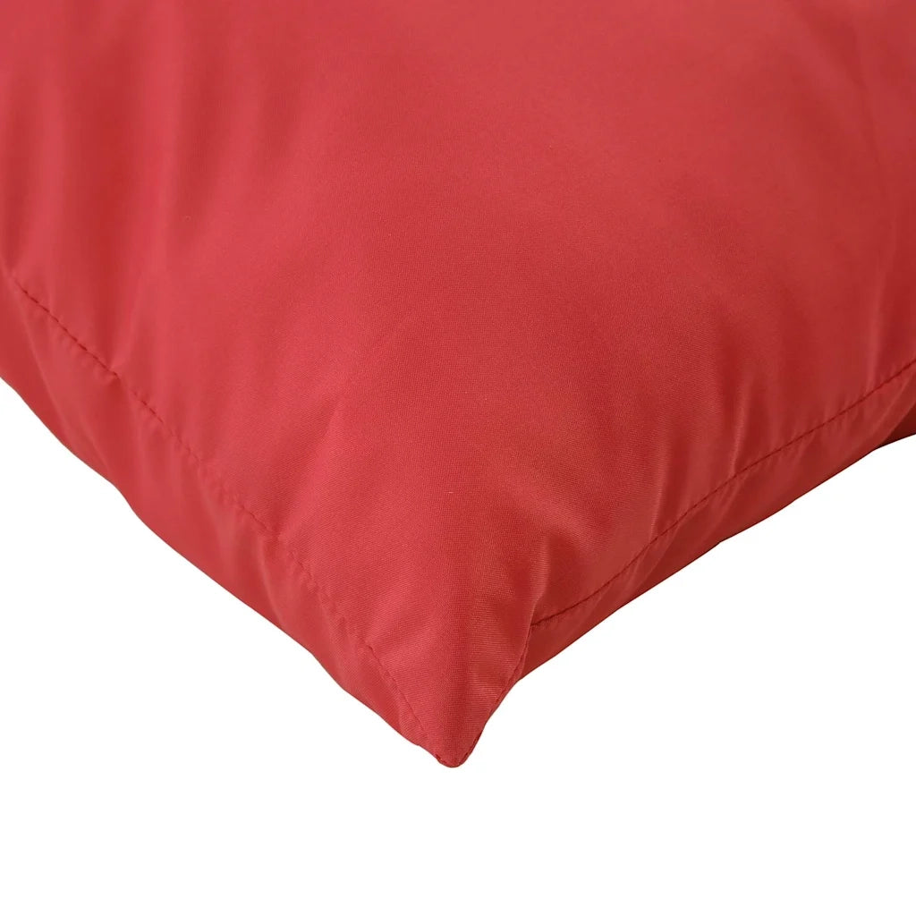 Cuscini per Pallet 2 pz Rossi in Tessuto Oxford 361760