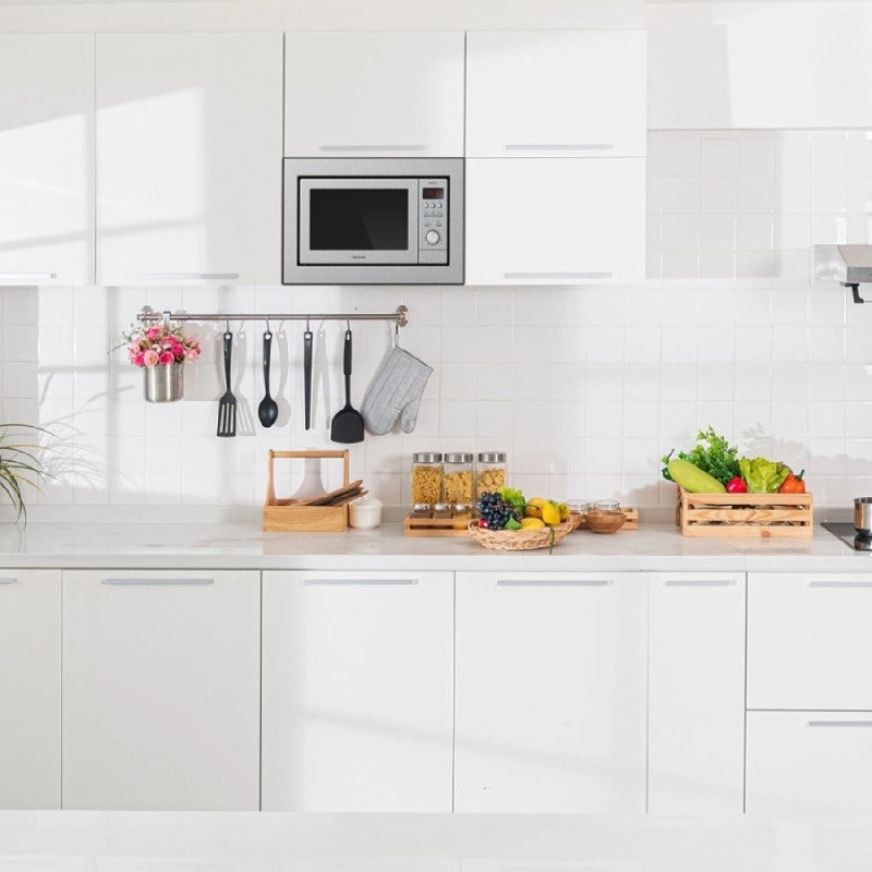 CECOTEC 01390 - Microonde a incasso GrandHeat 2500 Built-In Steel