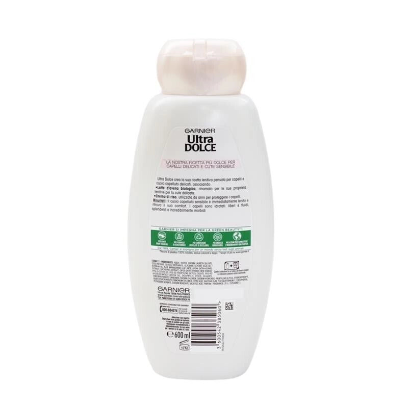 ULTRA DOLCE SHAMPOO 600ML DELICATEZZA AVENA