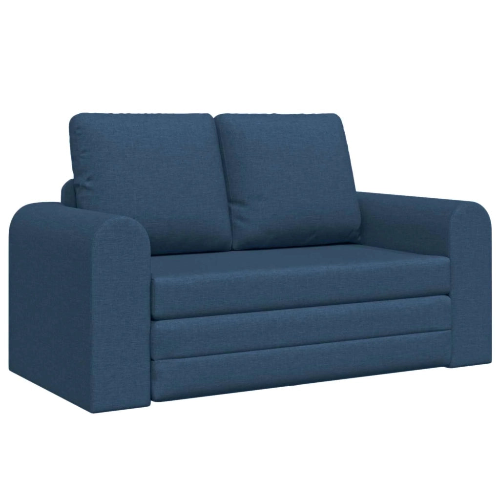 Divano letto | Sof¨¤ letto | Letto singolo 60cm Blu Tessuto