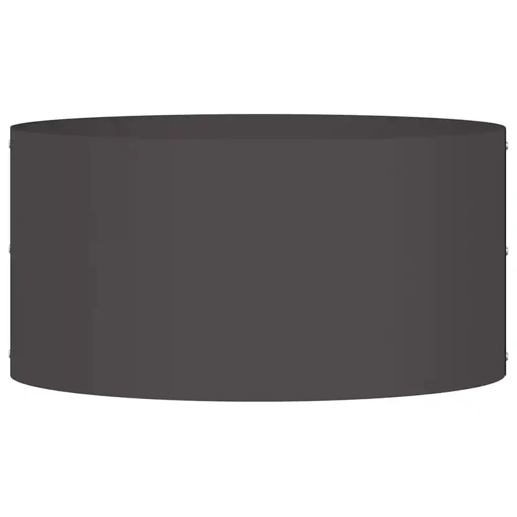 Anello per vaso Nero 40 x 40 x 20 cm Acciaio laminato a freddo 873606